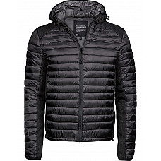 Black/Black Melange Men's Hooded Outdoor Crossover