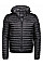 Black/Black Melange Men's Hooded Outdoor Crossover