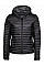 Black/Black Melange Ladies' Aspen Crossover Jacket