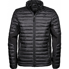 Black/Black Men's Crossover Jacket