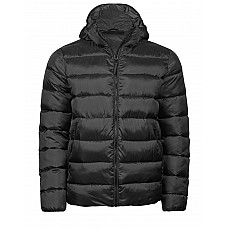 Black Unisex Lite Hooded Jacket