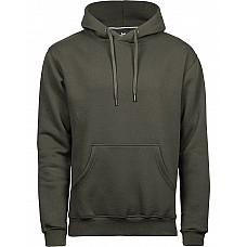 Deep Green Men's Hooded Sweatshirt