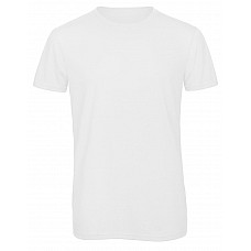 White Men's Triblend Tee