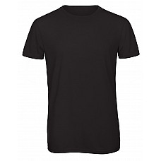 Black Men's Triblend Tee