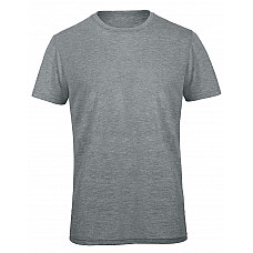 Heather Light Grey Men's Triblend Tee