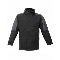 Black/Seal Grey Defender III Men's 3-in-1 Jacket