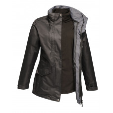 Black Benson III Women's Breathable 3-in-1 Jacket