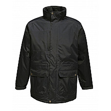 Black Darby III Men's Insulated Parka Jacket