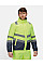 Hi-Vis Yellow/Navy Pro Hi Vis Bomber Jacket