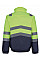 Hi-Vis Yellow/Navy Pro Hi Vis Bomber Jacket