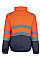 Hi Vis Orange/Navy Pro Hi Vis Bomber Jacket