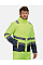 Hi-Vis Yellow/Navy Pro Hi Vis Insulated Parka