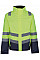 Hi-Vis Yellow/Navy Pro Hi Vis Insulated Parka