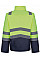 Hi-Vis Yellow/Navy Pro Hi Vis Insulated Parka