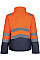 Hi Vis Orange/Navy Pro Hi Vis Insulated Parka