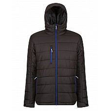 Black/ New Royal Men's Navigate Thermal Jacket