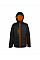 Black Orange Pop Men's Navigate Thermal Jacket