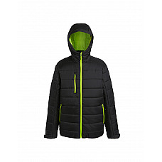 Black/Lime Men's Navigate Thermal Jacket