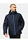 Black/Classic Red Mens Navigate Insulated Waterproof Jacket