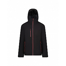 Black/Classic Red Mens Navigate Insulated Waterproof Jacket