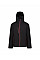 Black/Classic Red Mens Navigate Insulated Waterproof Jacket