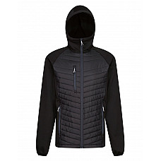 Black/Seal Grey Men's Navigate Thermal Hybrid Jacket