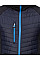 Navy/ French Blue Men's Navigate Thermal Hybrid Jacket