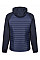 Navy/ French Blue Men's Navigate Thermal Hybrid Jacket