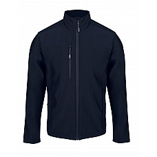 Navy Recycled Printable Softshell Jacket