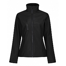 Black Women's Ablaze 3 Layer Softshell Jacket