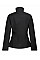 Black Women's Ablaze 3 Layer Softshell Jacket