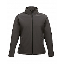 Seal Grey/Black Ablaze Women's Printable Softshell