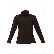 Black/Black Uproar Ladies' Interactive Softshell