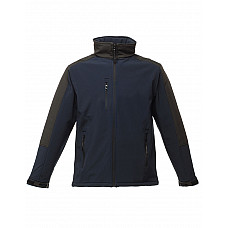 Navy/Black Hydroforce 3-Layer Membrane Hooded Softshell