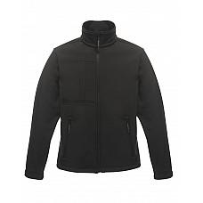 Black/Black Octagon II Men's 3-Layer Membrane Softshell