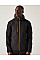 Black Orange Pop Navigate 2-Layer Hooded Softshell Jacket