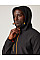 Black Orange Pop Navigate 2-Layer Hooded Softshell Jacket