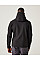 Black/Seal Navigate 2-Layer Hooded Softshell Jacket