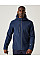 Navy/Seal Navigate 2-Layer Hooded Softshell Jacket