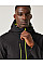 Black/Lime Navigate 2-Layer Hooded Softshell Jacket