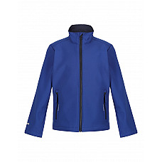 New Royal/ Navy Ablaze 2 Layer Softshell