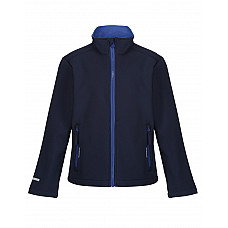 Navy/New Royal Ablaze 2 Layer Softshell