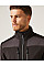 Ash/Black E-Volve Unisex 2 Layer Softshell Jacket