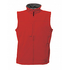 Classic Red/Seal Grey Flux Men's Softshell Bodywarmer