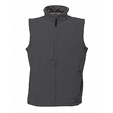 Seal Grey/Seal Grey Flux Men's Softshell Bodywarmer