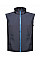 Navy/ French Blue Ablaze Men's Printable Softshell Bodywarmer