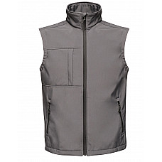 Seal Grey Octagon II Men's 3 Layer Printable Softshell Bodywarmer