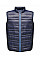 Navy/ French Blue Firedown Men's Down-Touch Insulated Bodywarmer