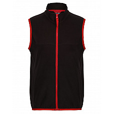 Black/Classic Red Micro Fleece Bodywarmer