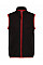 Black/Classic Red Micro Fleece Bodywarmer